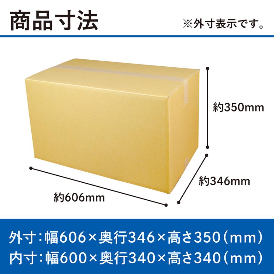 段ボール出品 ダンボール 140サイズ 中 ケース 宅配 段ボール 10枚 箱 業務用