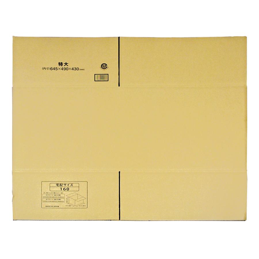 ダンボール 160サイズ 特大 ケース 宅配 段ボール 10枚 箱 業務用