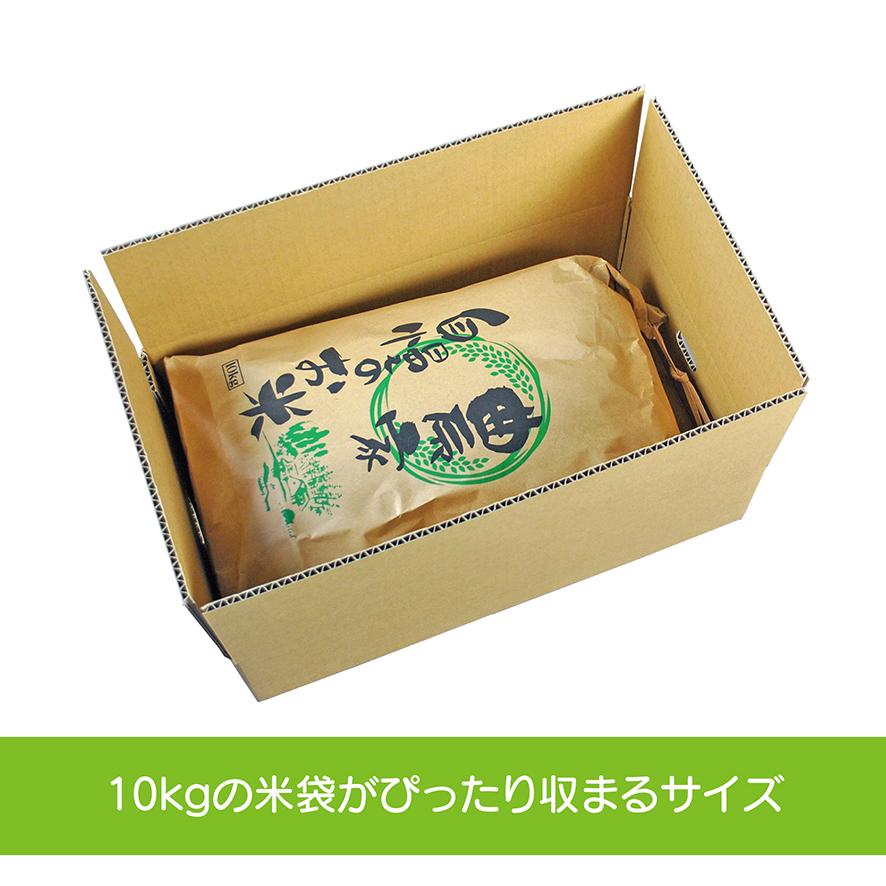 ダンボール 100サイズ 段ボール 30枚 10kg用 5mm厚 お米 宅配 業務用