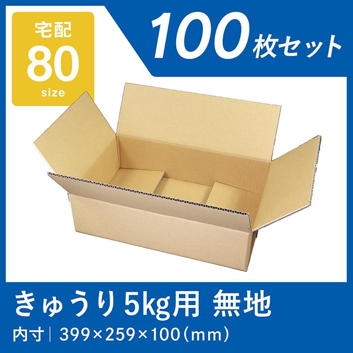 きゅうり ダンボール 5kg用 強化芯 100枚 ズッキーニ ゴーヤ 宅配80