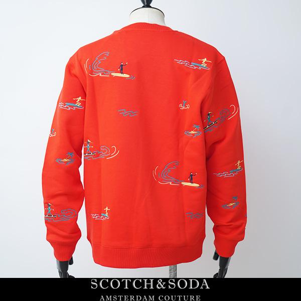 scotch&soda(スコッチ&ソーダ) トレーナー レッド 29213804 : 29213804 