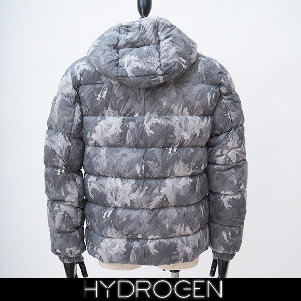 HYDROGEN(ハイドロゲン) フード付きダウンブルゾン グレー系 731 HYDROGEN(ハイドロゲン) フード付きダウンブルゾン グレー系 731