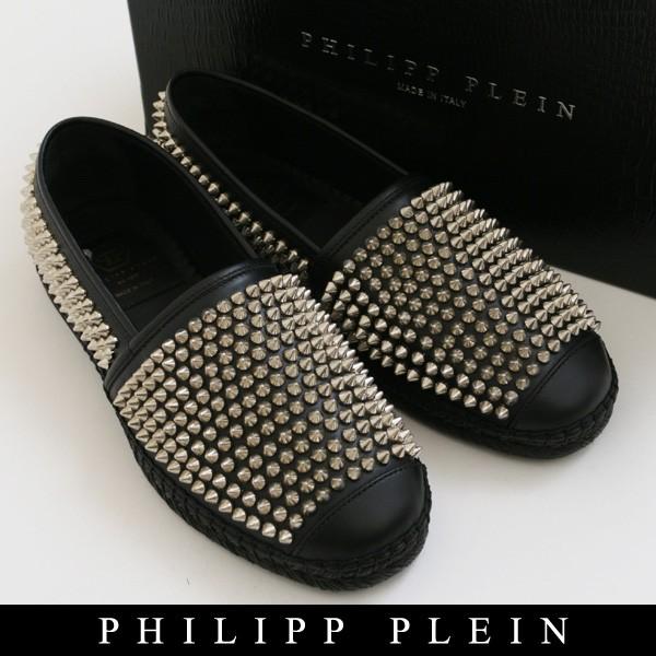 PHILIPP PLEIN(フィリッププレイン) スリッポン ブラック P17S MSB0019 