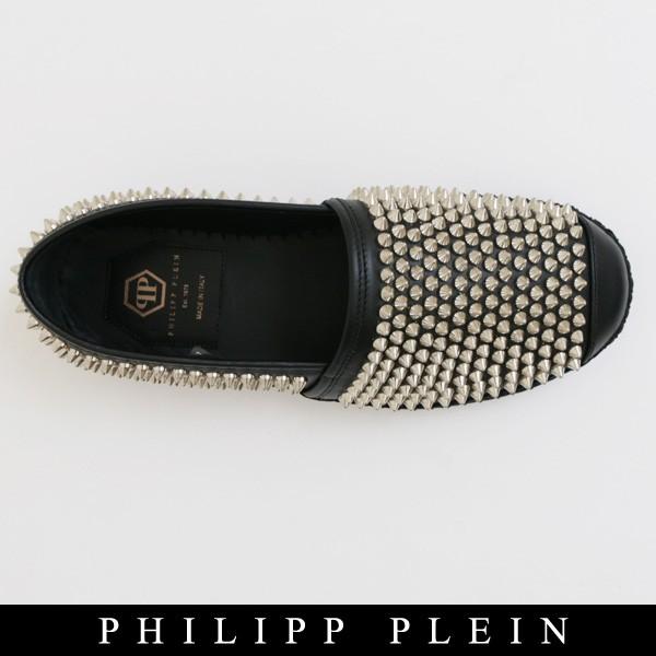 PHILIPP PLEIN(フィリッププレイン) スリッポン ブラック P17S MSB0019 