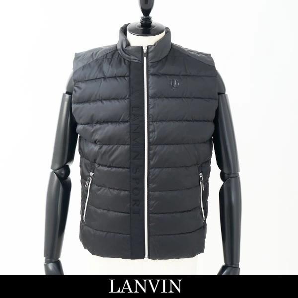 LANVIN SPORT(ランバン　スポール) 中綿ベスト ブラック VMS6571Y2