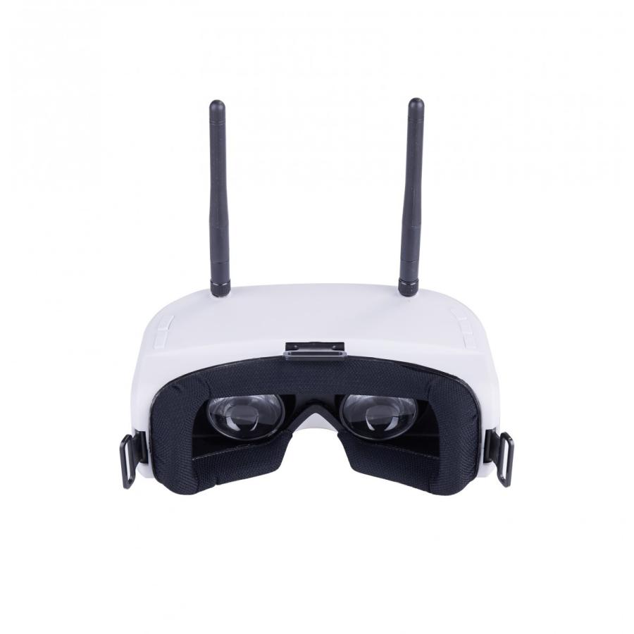 FPVゴーグル 5.8G 48CH DVR録画可能 二つ画面表示 デュアルレシーバー