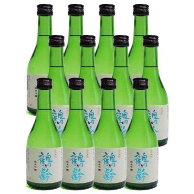 鶴齢（かくれい） 日本酒 純米吟醸 300ml×12本（1箱）青木酒造 新潟県
