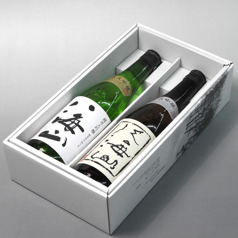 獺祭純米大吟醸720ml 八海山純米大吟醸720ml２本セット。 八海山 プレゼント ギフト 日本酒 720ml 2本飲み比べセット 大吟醸 純