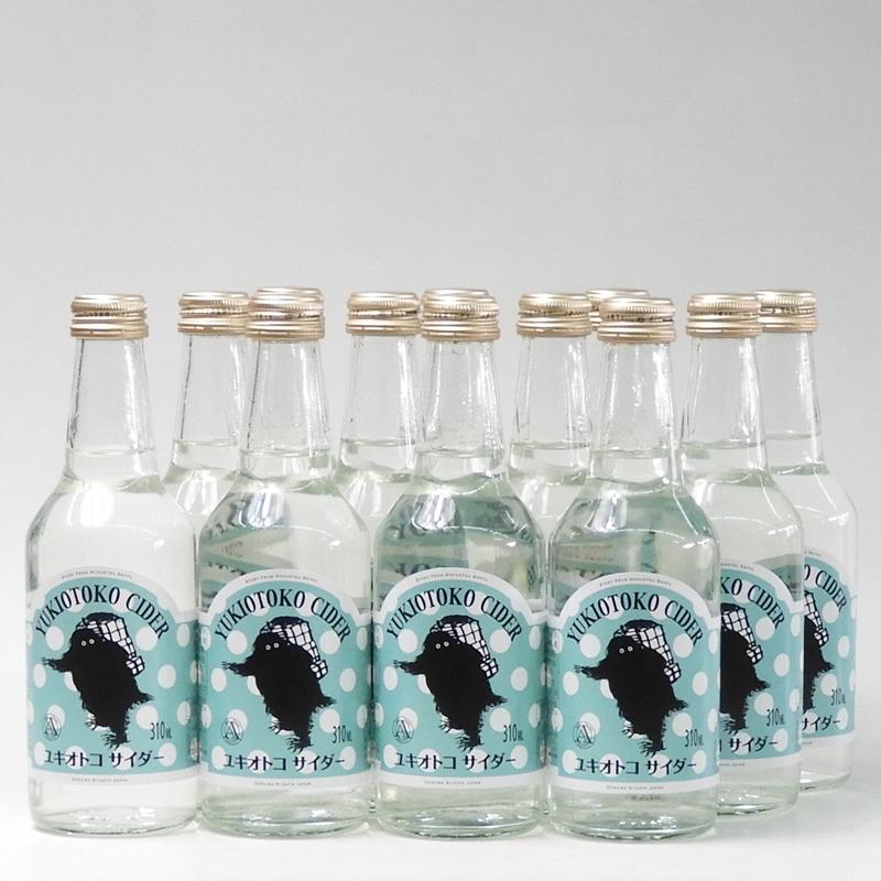鶴齢 雪男 ユキオトコ サイダー 310ml×12本 青木酒造 新潟県