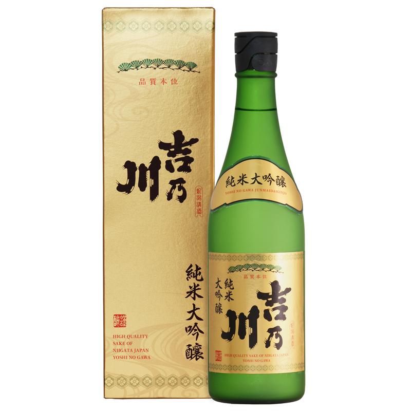 吉乃川 日本酒 純米大吟醸 720ml 新潟県 長岡市 : 新潟の地酒 たい