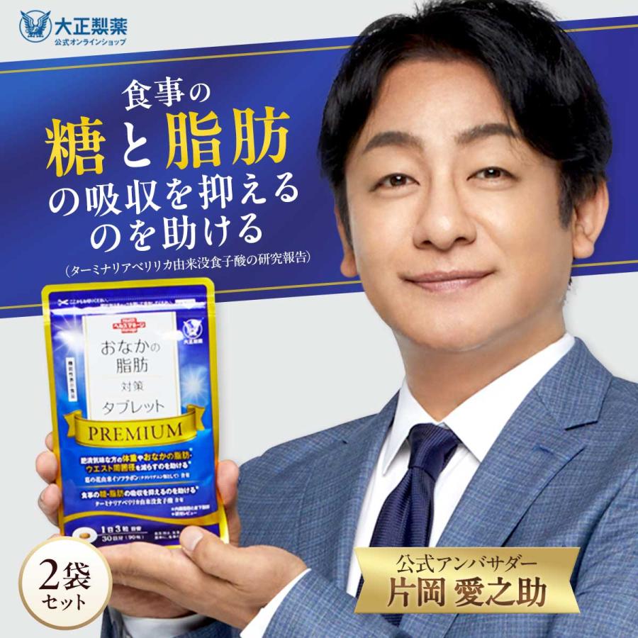 おなかの脂肪が気になる方のタブレット 粒タイプ 2袋セット 大正製薬