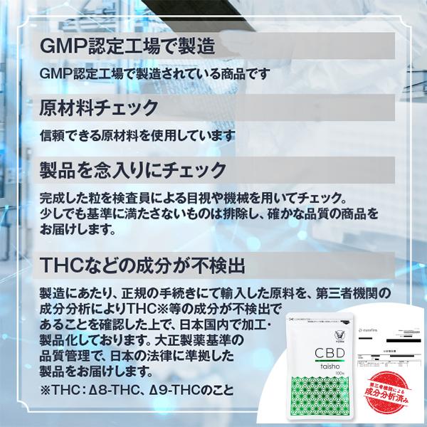 大正製薬 公式 CBD taisho 大容量 3袋セット サプリ 国産 CBD 