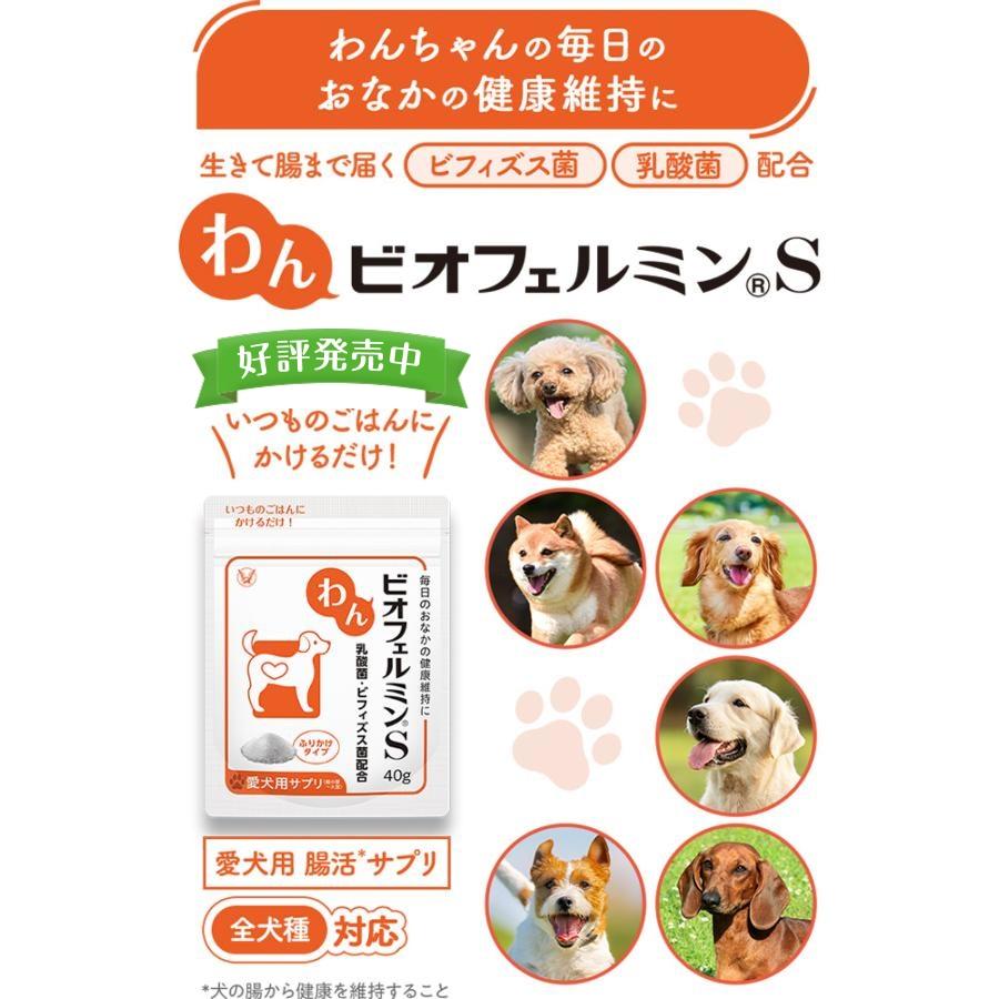 ビオフェルミンS 犬用サプリメント 40g×4袋 ビオフェルミンS 犬用サプリメント 40g×4袋 犬用品
