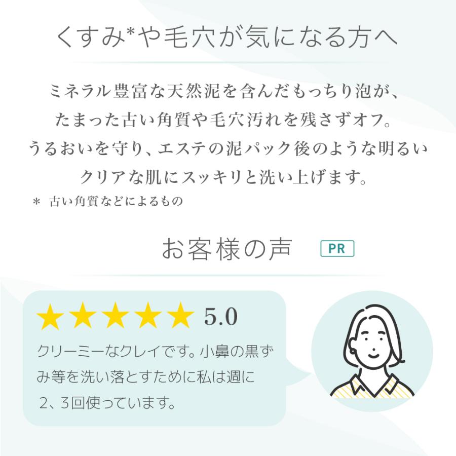 公式 大正製薬 トリニティーライン ミネラルクレイウォッシュ 100g 天然 泥 エステ洗顔 ミネラル | 大正製薬 | 03