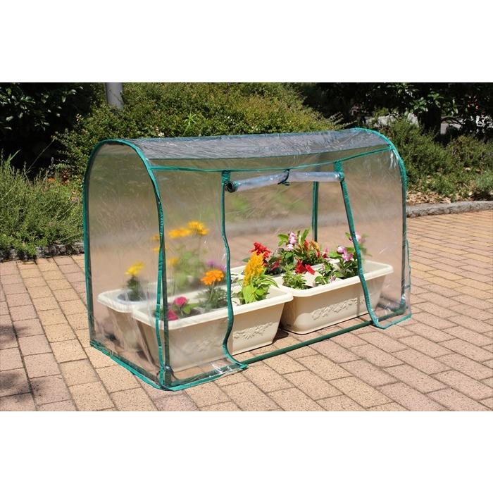 組立式 簡易 温室 ベランダ プランター ビニールハウス Fl 1754 Okadeヤフーショップ 通販 Yahoo ショッピング