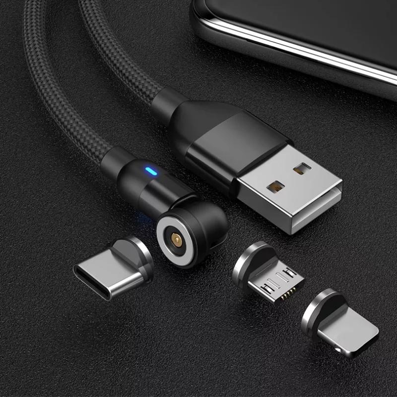 充電ケーブル マグネット iphone 1pin 540 専用ケーブル 1m プラグ