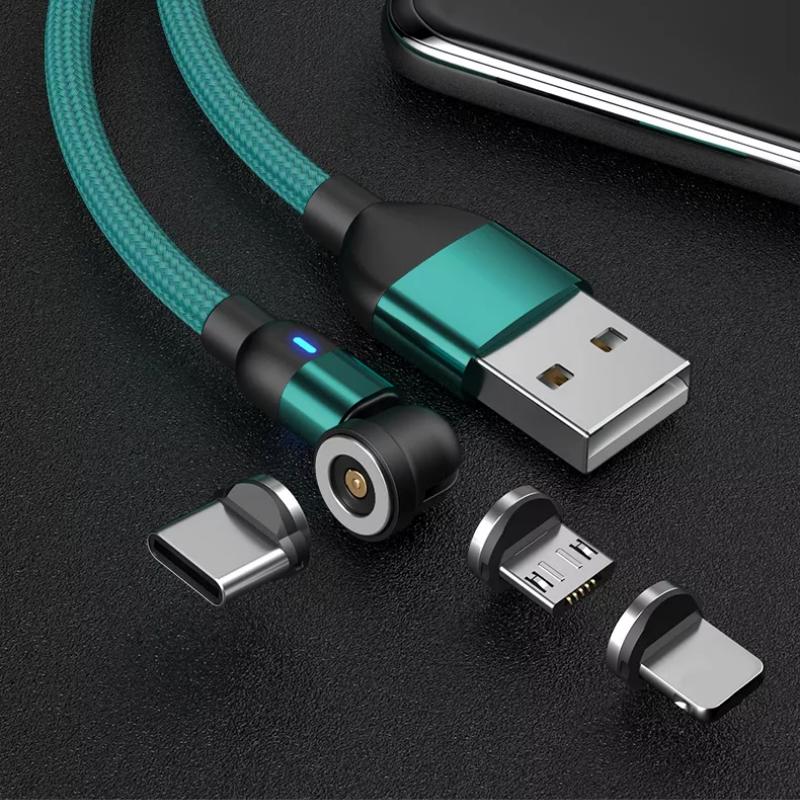 充電ケーブル マグネット iphone 1pin 540 専用ケーブル 1m プラグ