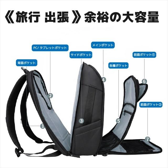 ビジネス リュック 防水 メンズ 2WAY A4 サイズ ノートPC 15.6インチ