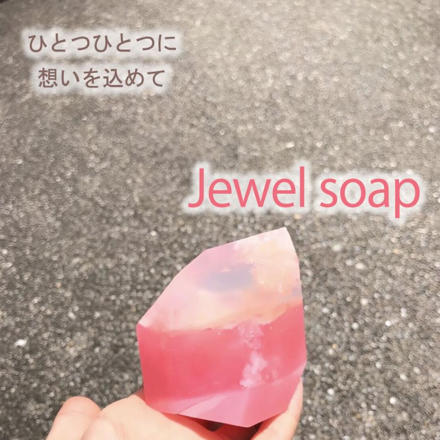 宝石石鹸 キット グリセリンソープ 手作りキット 1kg 1000グラム 着色剤５色 レモンユーカリの香りの素付き ワークショップ イベント に |  | 16