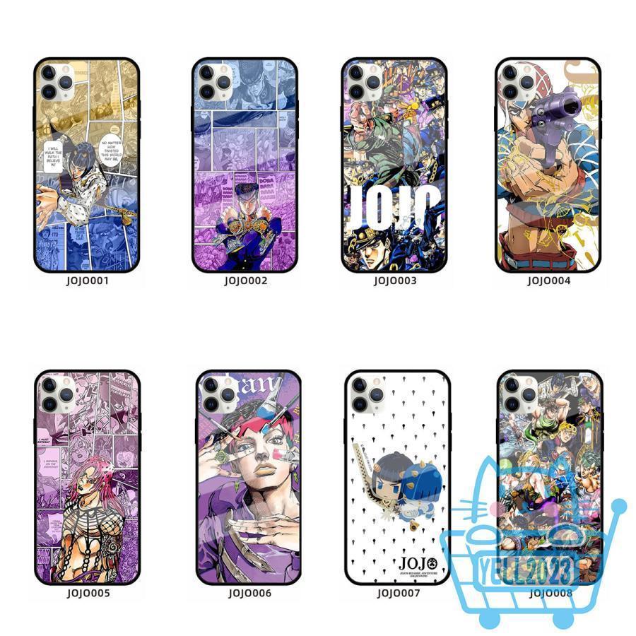 ジョジョの奇妙な冒険 スマホケース iphone13ケース JOJO iPhoneSE3 ガラスケース