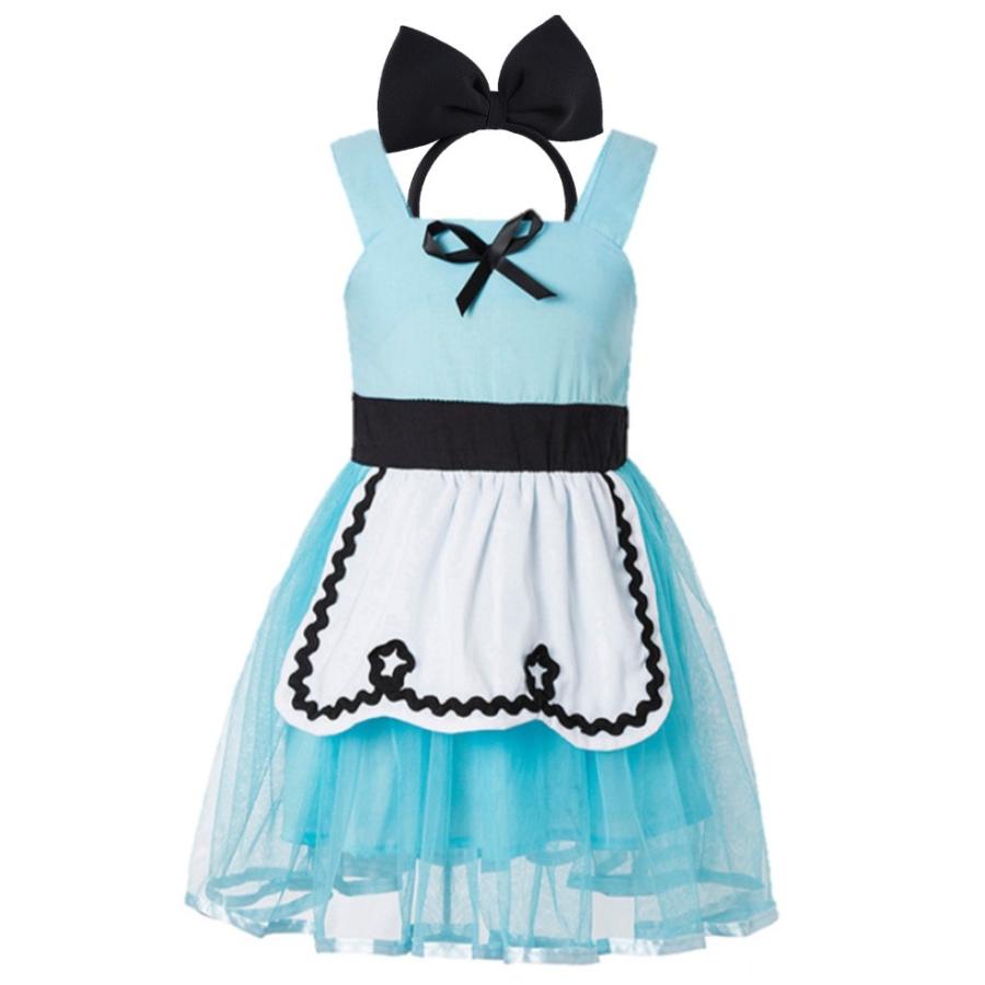 不思議の国のアリス風 ワンピース ドレス コスプレ チュール ドレス 子供 なりきり コスチューム こども 子ども 女の子 プリンセス ハロウィン C107 Taitas 通販 Yahoo ショッピング