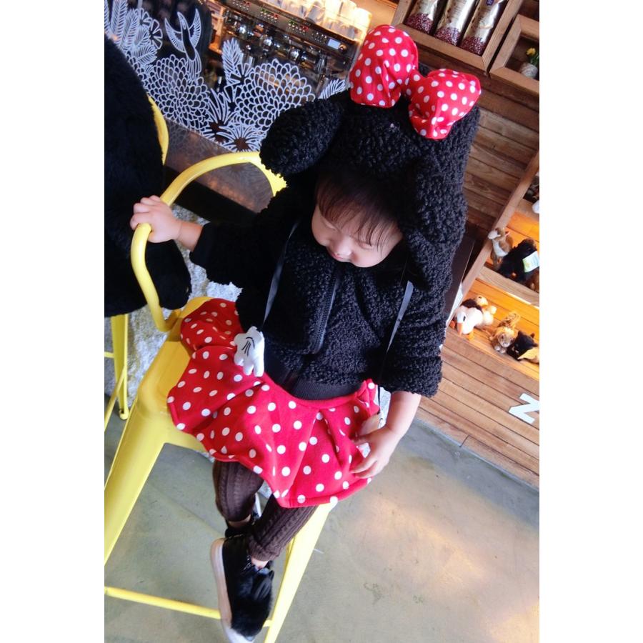 ミニー コスプレ 子供服 セットアップ ボア アウター 長袖 C147 Taitas 通販 Yahoo ショッピング