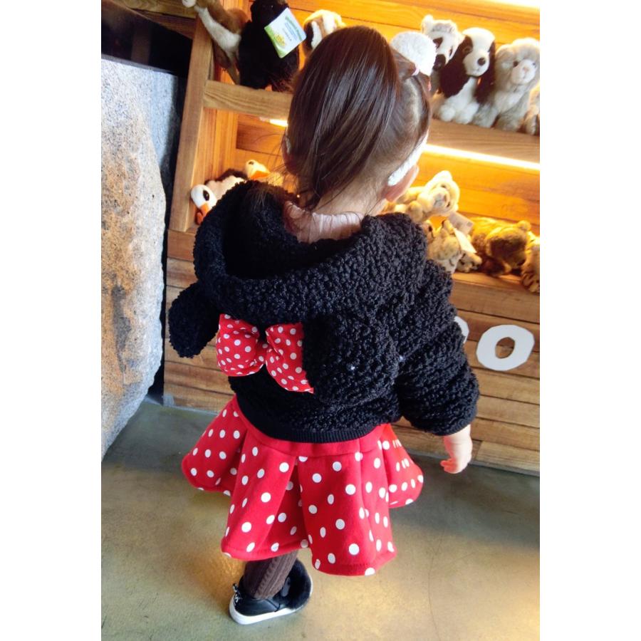 ミニー コスプレ 子供服 セットアップ ボア アウター 長袖 C147 Taitas 通販 Yahoo ショッピング
