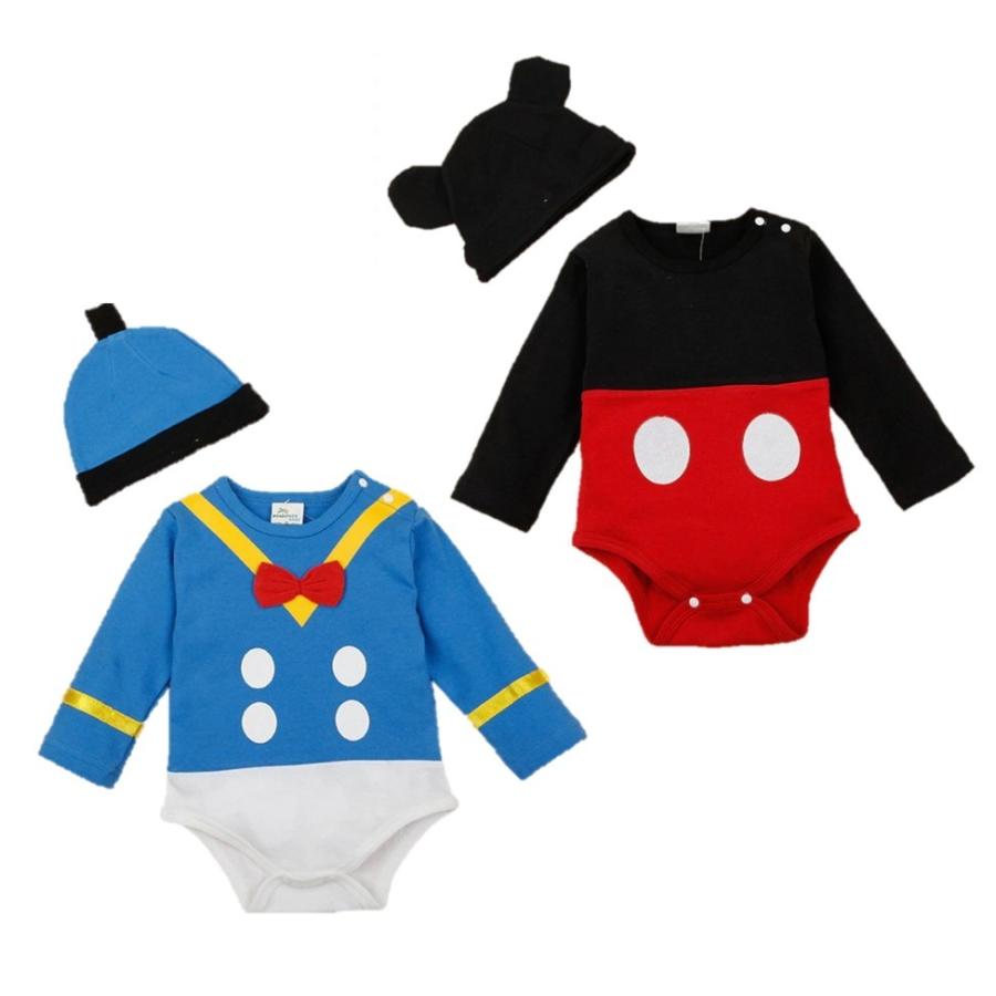 ベビー服 ミッキー ドナルド カバーオール ロンパース コスプレ コスチューム なりきり ベビー用品 長袖 C235 Taitas 通販 Yahoo ショッピング