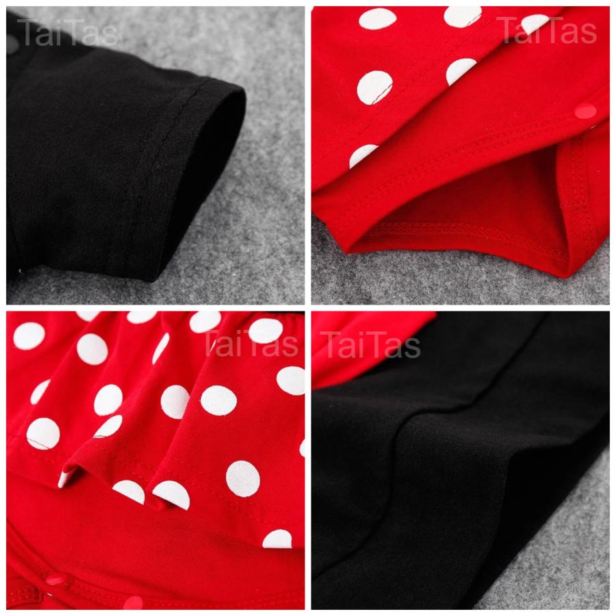 ベビー服 ミニー ミッキー カバーオール ロンパース コスプレ