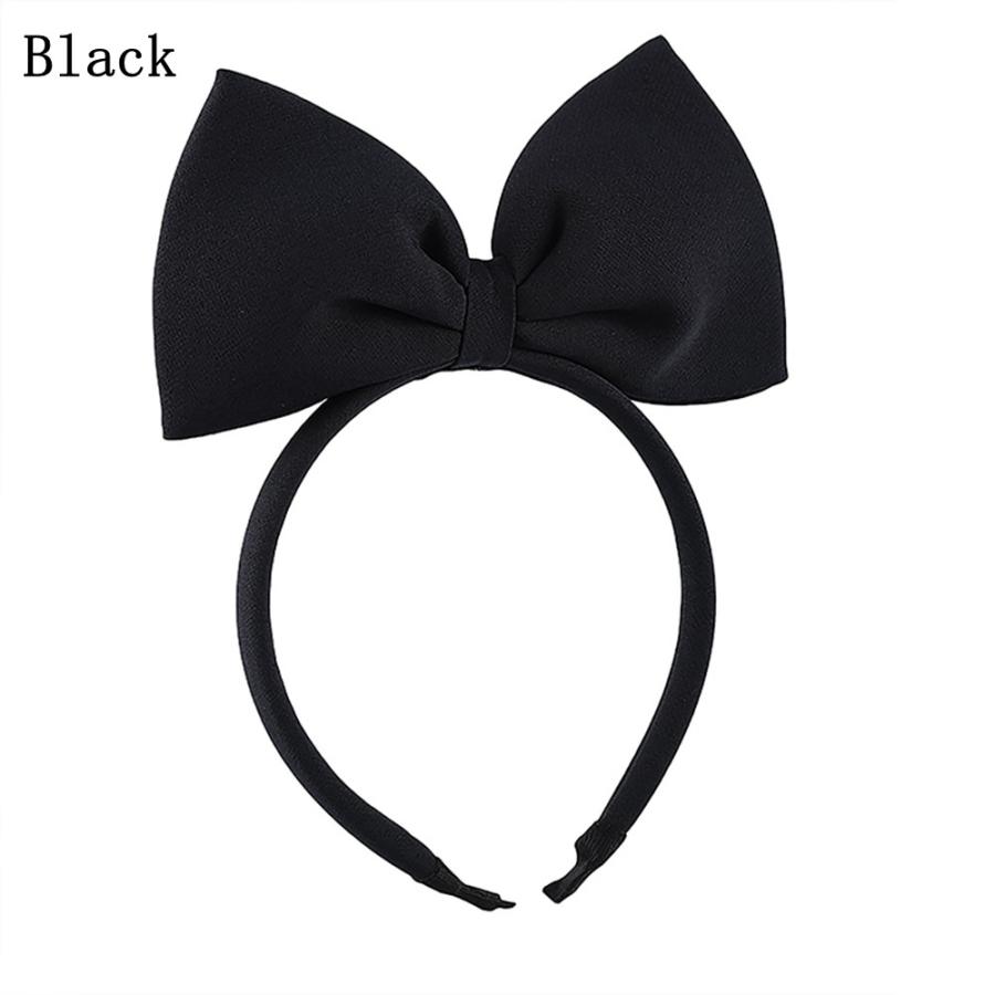 リボン カチューシャ ゴスロリ ロリータ 大きめ 大きい ビッグ 白雪姫