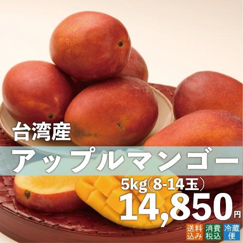 お中元 御中元 ギフト アップルマンゴー5kg 台湾産 期間限定 送料無料 Mango5 台灣物産館 通販 Yahoo ショッピング