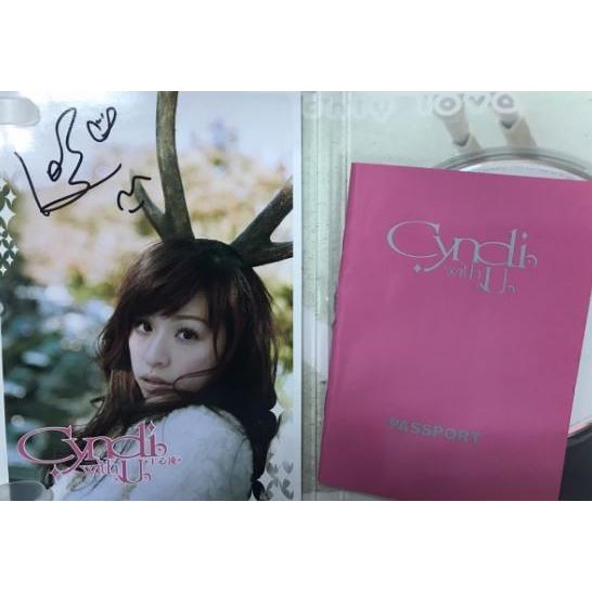 ラスト1枚◇直筆サイン入】王心凌（シンディ・ワン）「Cyndi with U