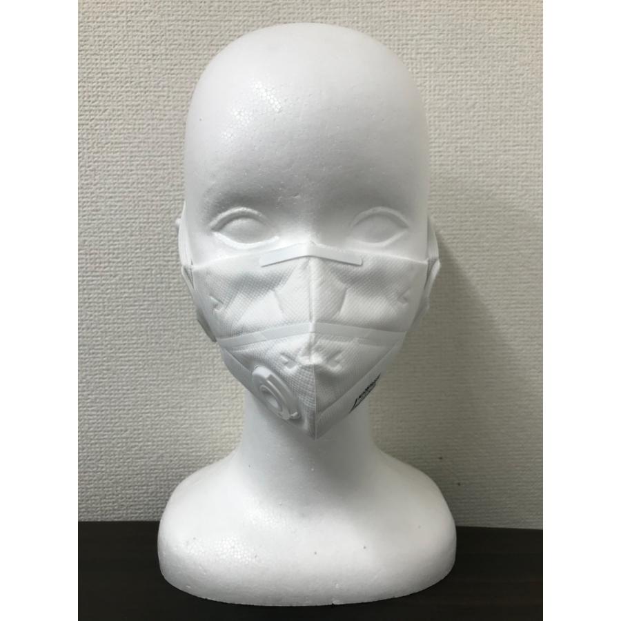 重松製作所  N95マスク 排気弁付き 日本製 DD02V-N95-2K 10個入｜taiwastore｜03