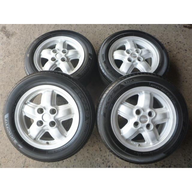 24015☆送料無料☆希少レトロホイール DRAG PRO【6J×14 ＋38 100/4H 