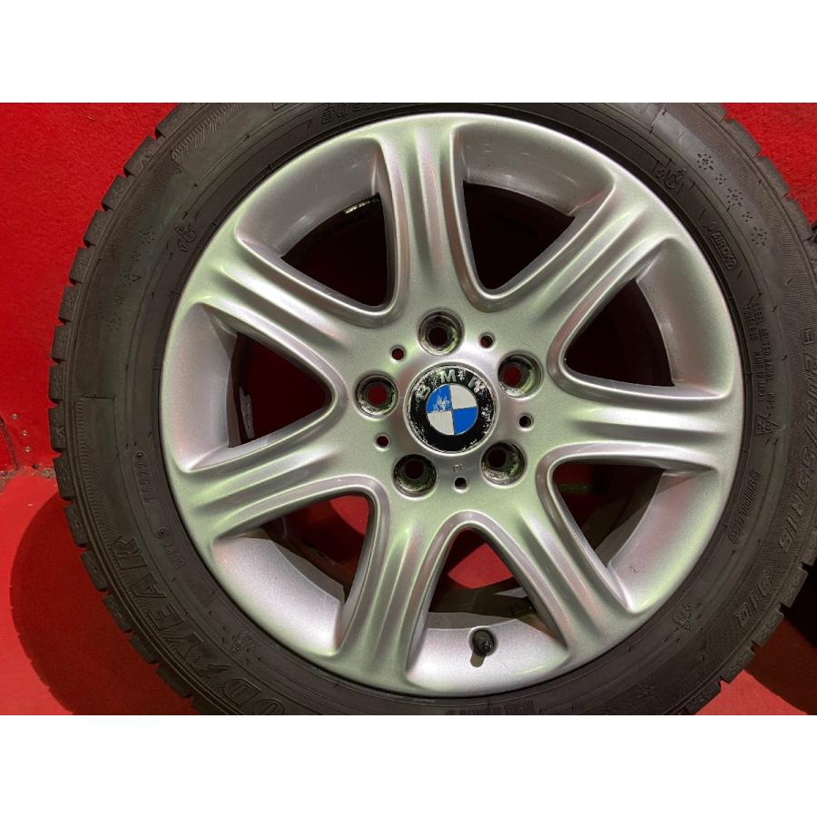 【送料無料】中古 BMW 1シリーズ純正 205/55R16 16x7.0+40 120-5H タイヤ＆ホイール４本SET【47139531】 外車｜taiyaya｜04