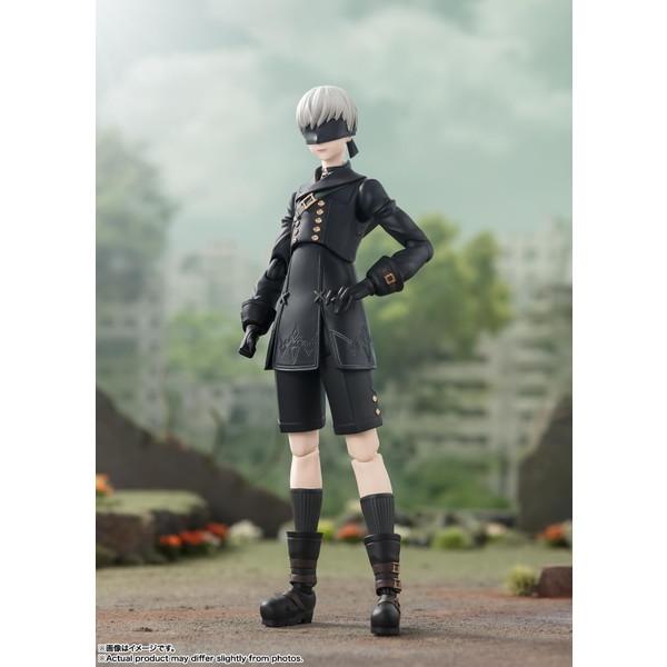 【エントリーでポイント+4倍】S.H.フィギュアーツ 「NieR:Automata Ver1.1a」（ニーア オートマタ Ver1.1a） 9S 約145mm PVC&ABS製 塗装済み可動フィギュア｜taiyo-corpo｜02