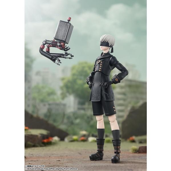 【エントリーでポイント+4倍】S.H.フィギュアーツ 「NieR:Automata Ver1.1a」（ニーア オートマタ Ver1.1a） 9S 約145mm PVC&ABS製 塗装済み可動フィギュア｜taiyo-corpo｜03