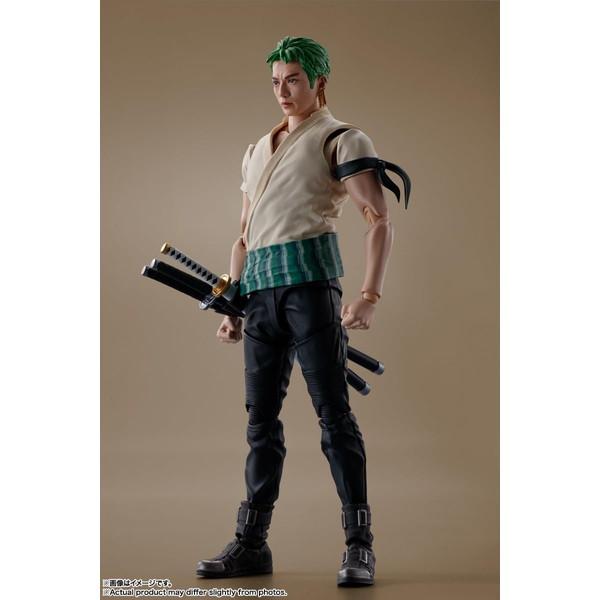 S.H.フィギュアーツ 「ONE PIECE」 ロロノア・ゾロ (A Netflix Series： ONE PIECE) 約145mm PVC＆ABS製 塗装済み可動フィギュア｜taiyo-corpo｜02