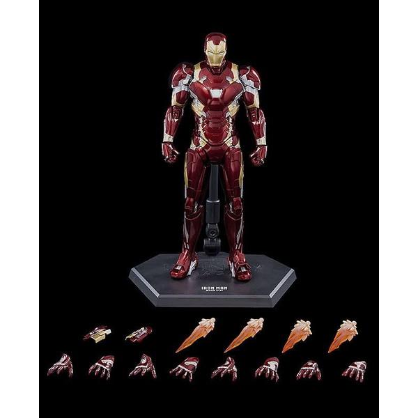 Marvel Studios The Infinity Saga DLX Iron Man Mark 46 (DLX アイアンマン マーク46) 1/12スケール ABS&PVC&亜鉛合金製 塗装済み可動フィギュア｜taiyo-corpo｜02