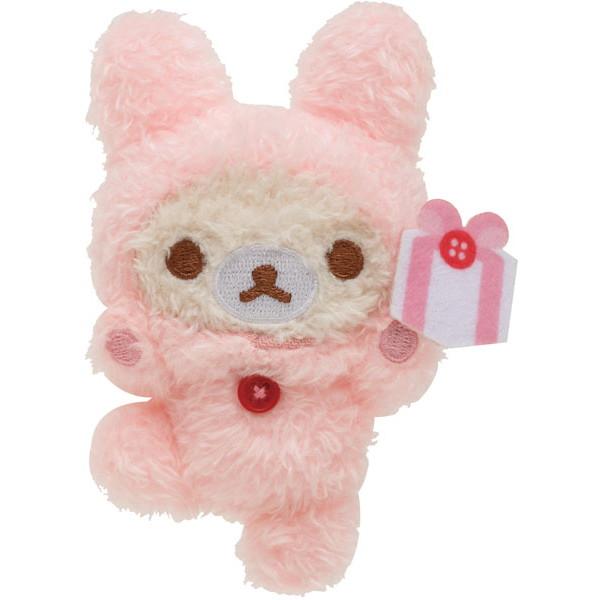 リラックマ にこにこHappy for youテーマ ぬいぐるみバッジ AB11601