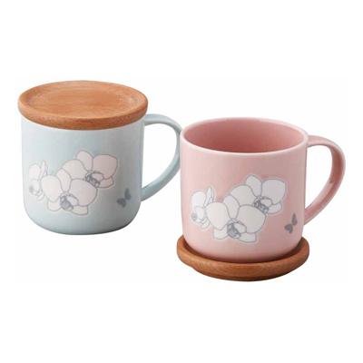 HANAE MORI コースター付ペアマグセット | HANAE MORI