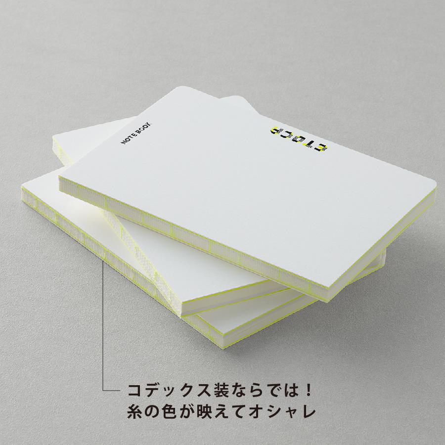 つくるノートブック　ETOCA（えとか） コデックス装　A5　無地　活版印刷　本文用紙2種 |  | 05