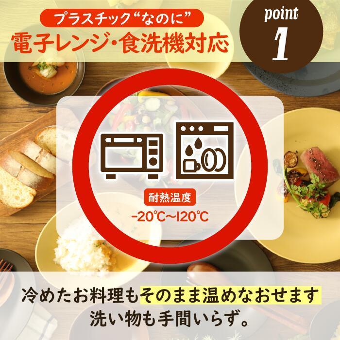 カレー皿 25.5×16.5cm 日本製 プラスチック 電子レンジ 食洗機対応 ナチュラルシリーズ |  | 07