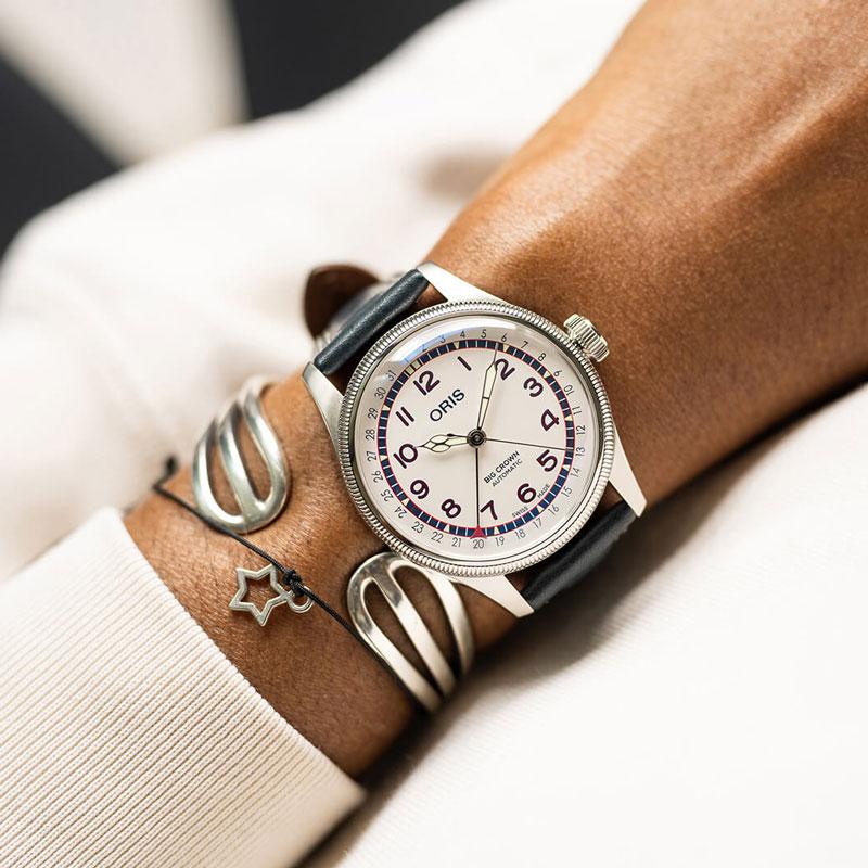 ORIS オリス 腕時計 ビッグクラウン ハンク・アーロン リミテッド 