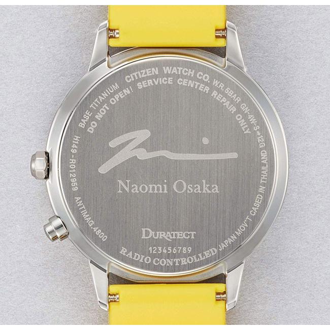 CITIZEN シチズン 腕時計 コレクション エコドライブ電波 ダイレクトフライト 大坂なおみ限定 CB1101-03L レディース イエローの画像