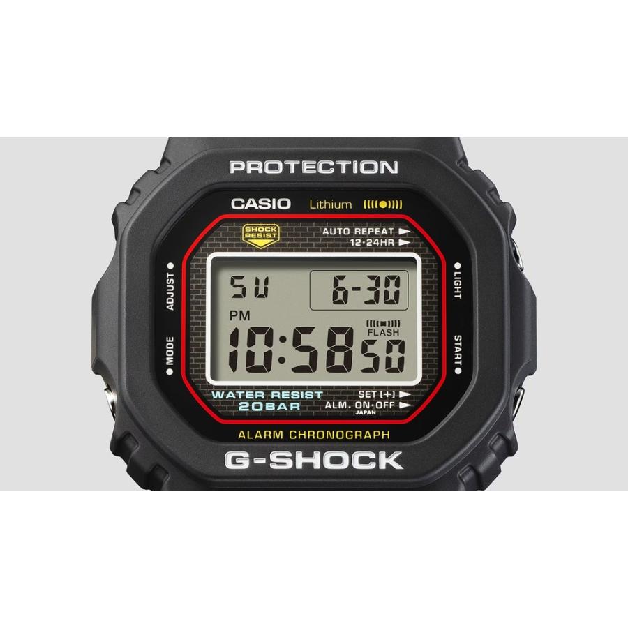 G-SHOCK ジーショック 腕時計 デジタル 初代復刻モデルDW-5000R-1AJF