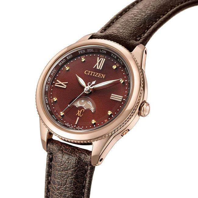 シチズン CITIZEN 腕時計 クロスシー daichi collection ティタニアライン ピンクゴールド エコドライブ電波時計 EE1002-01Wの画像