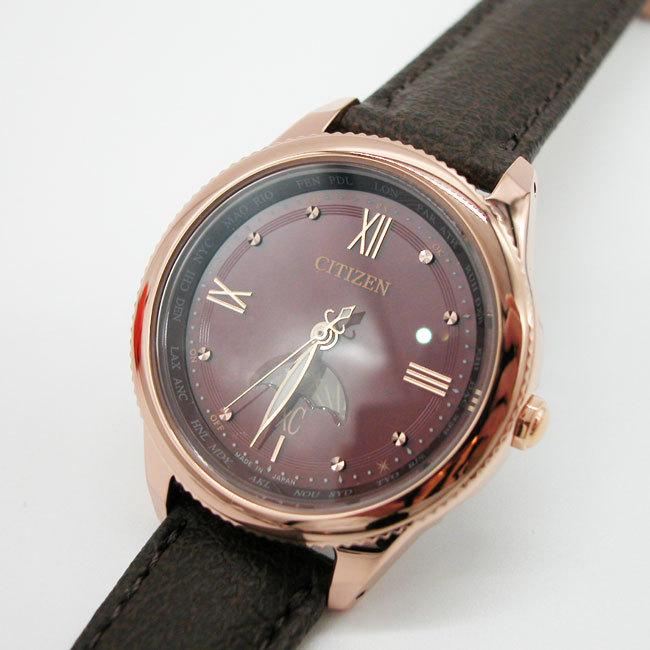 シチズン CITIZEN 腕時計 クロスシー daichi collection ティタニアライン ピンクゴールド エコドライブ電波時計 EE1002-01Wの画像