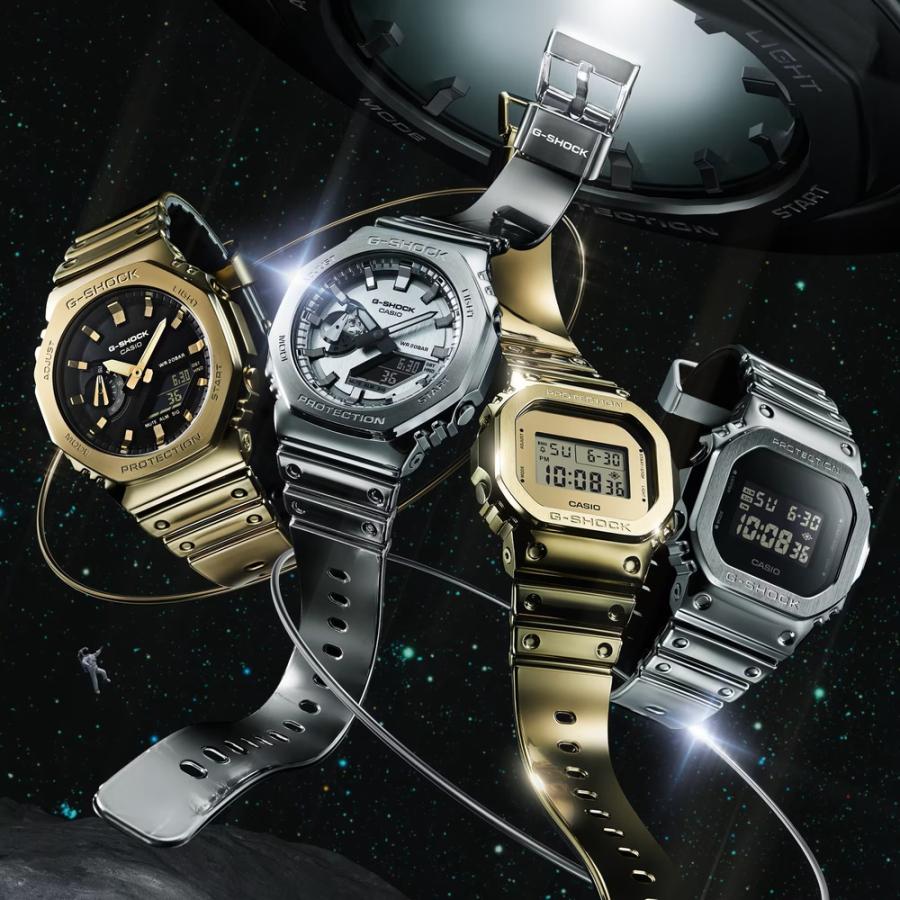 G-SHOCK ジーショック メタルカバード腕時計 GM-5600YMG-9JF メンズ