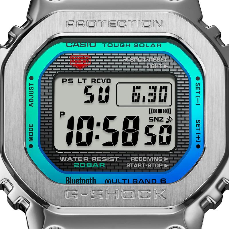 G-SHOCK ジーショック 腕時計 スマートフォンリンク 40周年 レインボー 